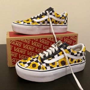 platform sunflower vans